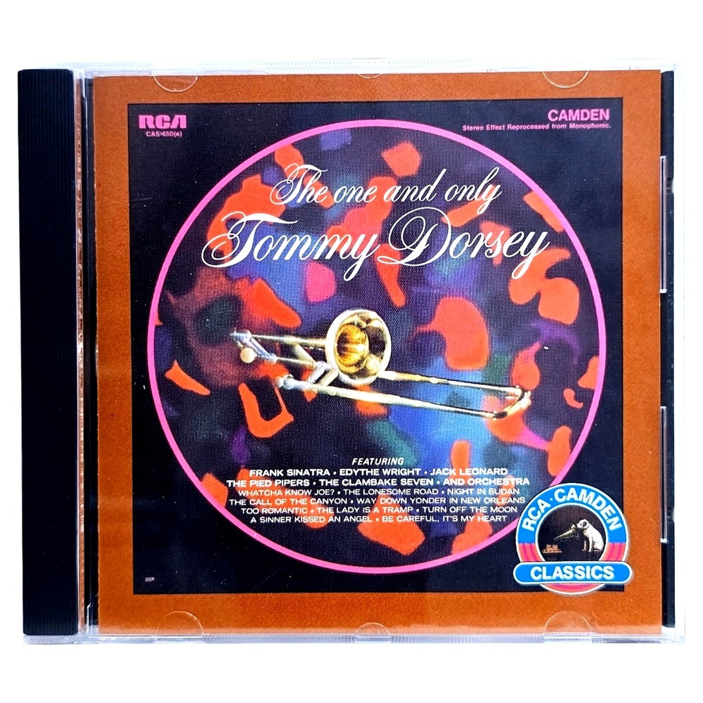 Tommy Dorsey RCA Camden‎ Classics CD CAD1-650 Jazz Big Band Frank Sinatra EUC